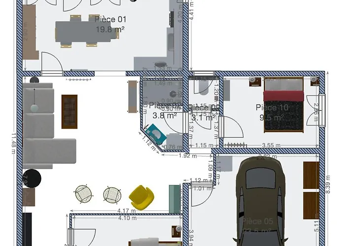 Les Magnolias Prázdninový dům